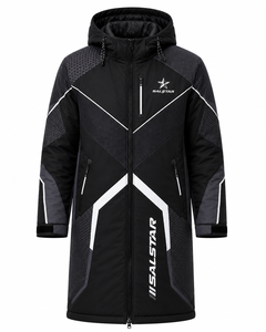 Parka Impermeable de Alta Calidad para Natación, Chaqueta Larga con Capucha para Invierno, para Hombre y Mujer, Parka Sublimada de Moda - Product Image 3