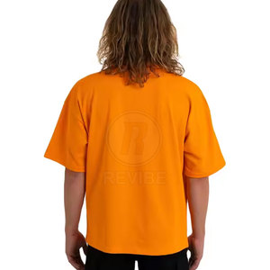 เสื้อยืดคอกลมทรงหลวมผ้าแคนวาสระบายอากาศได้ดีคุณภาพสูงปี 2026 แบบสั่งทำพิเศษ 100% ผ้าฝ้าย ดีไซน์ล่าสุดสำหรับผู้ชาย ผลิตในปากีสถาน - Product Image 2
