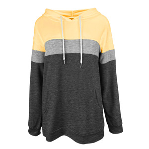 Sudadera con Capucha Esencial para Mujer, Uso Diario, Tela Suave Premium, Capucha Ajustable, Mangas Largas, Bolsillo Frontal Tipo Canguro, Corte Holgado - Product Image 1