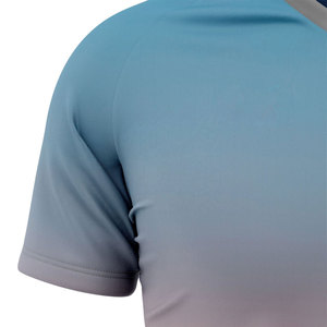 Maillots de sport personnalisés pour hommes à col en V, vêtements d'entraînement, maillots de sport à col en V pour hommes en gros, maillots de sport à col en V pour hommes - Product Image 5