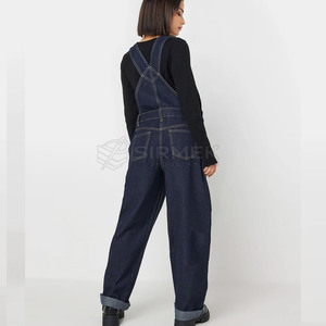 <b>Women</b> Jeans <b>Overall</b> Dungarees Casual Wear High Quality Cotton Bib <b>Overalls</b> Workwear Streetwear Fashion Custom Size & Color - Product Image 6
