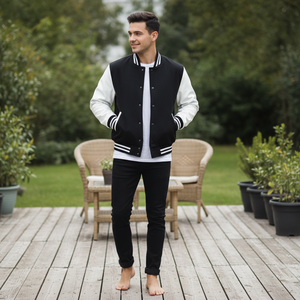 Chaqueta Universitaria Personalizada, Suave, Cómoda, Cálida, Tejido de Alta Calidad, Perfecta, Relajada, Cómoda, Unisex, Servicio OEM - Product Image 6