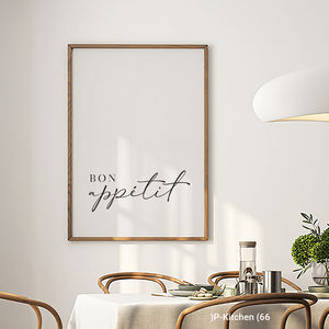 Kitchen <b>Canvas</b> Print, Simple Inspirational Typography Poster, Modern Home Wall Decor - Product Image 3
