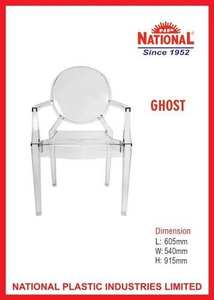 เก้าอี้ใสแบบโปร่งแสง คุณภาพระดับเชิงพาณิชย์ สำหรับโรงแรมและร้านกาแฟ ราคาดีที่สุด - Product Image 6
