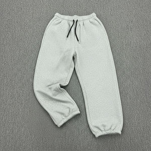 กางเกงจ็อกเกอร์ทรงหลวมสไตล์แบ็กกี้สำหรับผู้หญิง OEM ODM  รับทำโลโก้ กางเกงขายาวทรงโอเวอร์ไซส์พร้อมเชือกผูกเอว กางเกงผ้าฝ้ายสำหรับผู้หญิง - Product Image 6