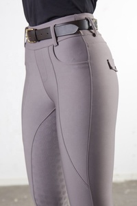 Horsekraft Equestrian Clothing Textile Full Seat Breeches <b>with</b> Silicone <b>Leggings</b> Manufacturer'<b>s</b> Sale for Horse Riding - Product Image 2