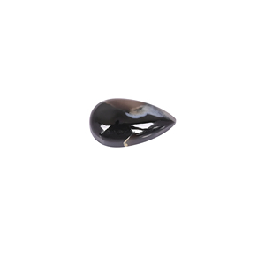 Natural <b>Black</b> Sardonyx Pear Shape Cabochon Gemstone 19x11mm High Quality Loose Gemstone for Jewelry Making - Product Image 3
