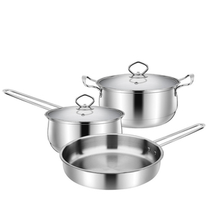 Advanced Woks <b>Set</b> For Professional Style Cooking With Deep Cooking Capacity Smooth Surface Comfortable Grip - Product Image 2