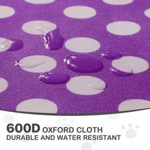 Cochecito de viaje ergonómico para mascotas, mango acolchado, cinturón de seguridad, dosel de altura ajustable para transportines de viaje - Product Image 2