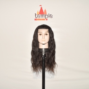 วิกผมแบบปิดหน้าผาก HD Lace ขนาด 7*7 นิ้ว ผมแท้ 100% อินเดีย Remy  ถักด้วยเครื่องจักรแบบ Double Weft  ปลายผมเต็ม น้ำหนัก 400 กรัม  มีทุกสี  ต่อผม - Product Image 3