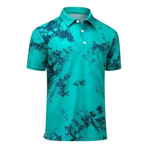 Camisetas de Golf para Hombre, Secado Rápido, Transpirables, de Alto Rendimiento, Polo Reciclado de Manga Corta, Estilo Casual de Negocios, Tenis, Atlético, Ligero - Product Image 1