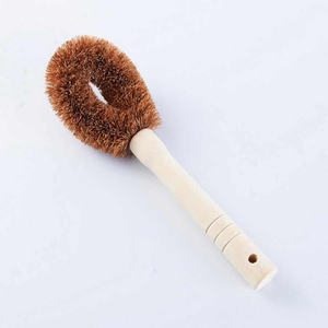Coconut scrub <b>brush</b> for <b>bottle</b> pan pot low cost coir scrubbing <b>brushes</b> house cleaning supplies - Product Image 2