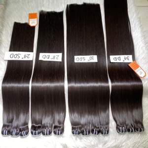 Extensiones de cabello de trama recta de hueso de calidad superior superventas Extensiones de cabello humano vietnamita de longitud completa - Product Image 2