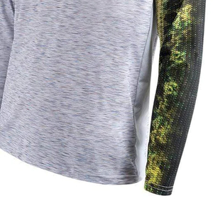 Camisa de Pesca de Verano para Hombre, Transpirable, Cómoda, de Poliéster y Spandex, con Protección Solar UPF 50, Sublimada, Personalizada, Venta al Por Mayor OEM - Product Image 6