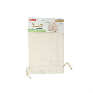 Sacchetto Multiuso Ilan 13x18cm in Cotone e Poliestere con Cordoncino - Product Image 2