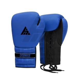 Guantes de boxeo profesionales personalizados de fábrica Venta caliente Guantes de boxeo de lucha con logotipo de personalización de fábrica - Product Image 1