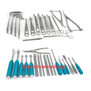 Sistema de Instrumentos Ortopédicos Manuales de Acero Inoxidable PAO de BISONS Wholesale |   Conjunto de Instrumentos Quirúrgicos para Osteotomía Periacetabular - Product Image 3