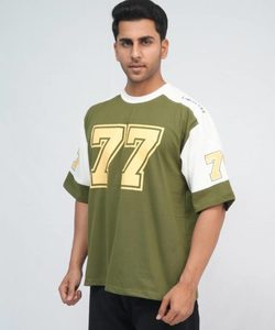 เสื้อยืดโอเวอร์ไซส์แบบสั่งทำพิเศษสำหรับผู้หญิง สไตล์สตรีทแวร์ ใส่สบายช่วงฤดูร้อน พิมพ์ลายตัวเลข APPAREL ARC OEM ODM ขายส่ง - Product Image 5