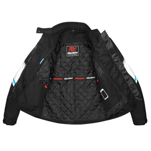 Rush Women's Motorcycle Jacket Full Sleeve Mesh Breathable Waterproof Quick Dry Anti-UV 220 Grams Heat-Transfer Racing Wear % - Product Image 3
