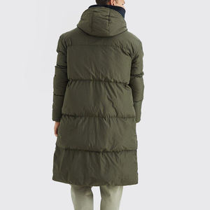 Chaqueta de plumón de invierno 2027 para hombre y mujer, 100% poliéster, cálida, larga, para mujer, con relleno de plumón de pato - Product Image 5