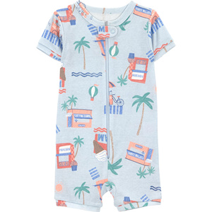 Pijama de Manga Corta para Recién Nacidos, Mono Cálido para Bebés Niñas y Niños, Body con Cierre YKK, Pijama Ecológico Suave para Recién Nacidos - Product Image 5