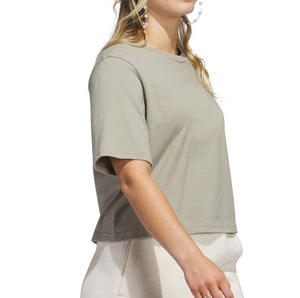 T-shirts courts pour femmes de qualité supérieure, style streetwear et hip-hop, pour les soirées, unis et simples. - Product Image 4