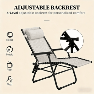 Chaises longues de plage pliables - Product Image 4