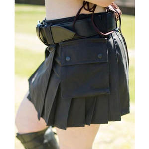 กระโปรงสไตล์สก็อตแบบพันเอว ลายผสมฮายแลนด์ ขายส่งราคาพิเศษ สวยงาม ใช้งานได้หลากหลาย สำหรับผู้หญิง - Product Image 3