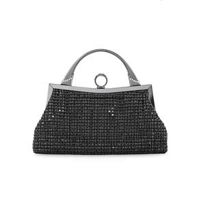Bolso de noche de novia negro P24318 - Product Image 1