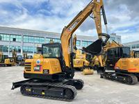 Mini-excavatrice SANY 60C, 6 tonnes, sur chenilles, compacte, hydraulique, pour travaux de construction, avec moteur d'origine, pompe hydraulique et boîte de vitesses