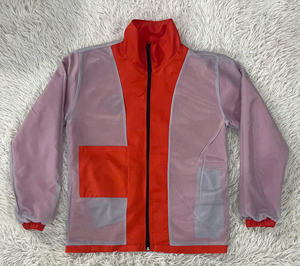 Veste coupe-vent légère pour homme avec fermeture éclair intégrale, tissu respirant, veste décontractée pour l'extérieur, coupe-vent pour la randonnée, les voyages, le quotidien - Product Image 4