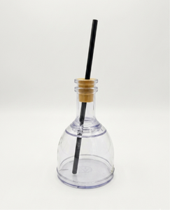 Vaso de Tequila Portátil y Sostenible de 375 ml, de Plástico, con Pajita y Tapa, Vaso Moderno para Beber en Casa, Fiestas y Bares, DUSS E - Product Image 1