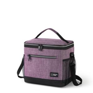 Professional Large Capacity Heather Grey <b>Insulated</b> Picnic Bag Waterproof Thermal <b>Lunch</b> <b>Box</b> for Outdoor Travel and Camping - Product Image 4