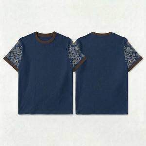 เสื้อยืดผู้ชายแบบเรียบง่าย รักษ์โลก ระบายอากาศได้ดี สีพื้น แฟชั่นฤดูร้อน เสื้อยืดผู้ชาย - Product Image 5