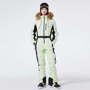Women Snowboard <b>Ski</b> suit Monteec <b>Ski</b> Waterproof breathable Soft Blue Steel/Black Snowboarding Suits insulated female <b>Ski</b> Jacket - Product Image 4