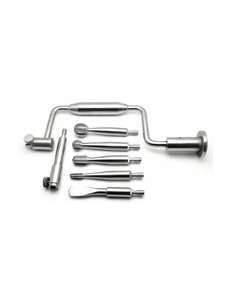 Ensemble d'instruments de fixation externe orthopédique chirurgicale, fabricant d'ensembles de fixation externe médicale par Dentavex - Product Image 6