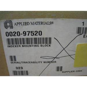 NEW AMAT 0020-97520 INDEXER <b>MOUNTING</b> <b>BLOCK</b> - Trusted Global Legacy Semiconductor Equipment and Parts at - Product Image 4
