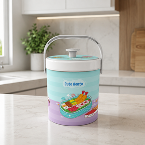 Cubo para Hielo de Plástico Verde de Grado Alimenticio Nandos Premium de 8L, Superficie Resistente a los Arañazos, Doble Capa Térmica, Ecológico - Product Image 1