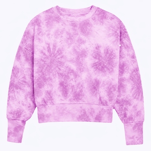 Sweat-shirts vintage à col rond et manches raglan en coton biologique - Product Image 4