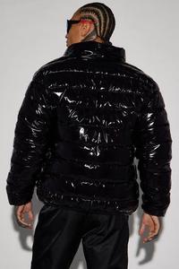 Gloxy Puffer Jacket Custom logo Vintage Solid Color Puffer Down Jacket Men Winter <b>Bubble</b> Padded Coat <b>Top</b> Mens Jackets - Product Image 2