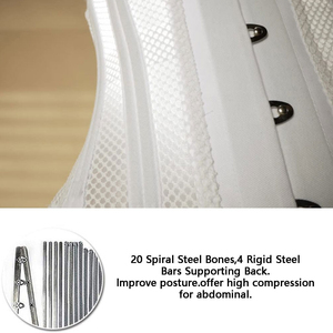 Corset en maille écologique pour femme, marque privée, maintien ferme, matériau durable, faible MOQ - Product Image 4