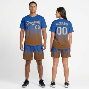 เสื้อฟุตบอลยูนิเซ็กซ์ ระบายอากาศได้ดี ซับเหงื่อ ไซส์ใหญ่ แขนสั้น ผลิตจากโพลีเอสเตอร์ 100% เหมาะสำหรับการฝึกซ้อม - Product Image 2