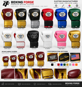 No Boxing No Life Leather Boxing Gloves 08 oz 24oz <b>Lace</b>-Up Customized Color & Logo Breathable Training Gear Adults Pakistan Made - Product Image 5