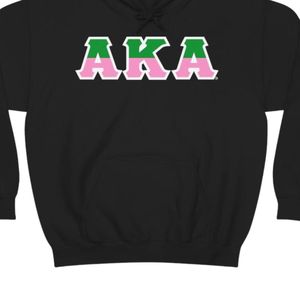 Sudadera con Capucha Negra con Bordado de Letras Verdes y Rosas, Sudadera de Forro Polar con Capucha, Manga Larga, Bolsillo Canguro, Casual, Unisex - Product Image 6