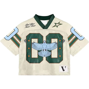 Camiseta de Fútbol Personalizada con Sublimación, Estilo Moderno, para Béisbol, Fútbol, con Bordado, Malla, Talla Grande, para Aficionados a la Selección Nacional - Product Image 6