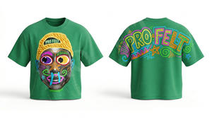 T-shirt tendance streetwear ample et décontracté en coton vintage 100% respirant à manches courtes style hip-hop pour l'été avec logo personnalisé - Product Image 4