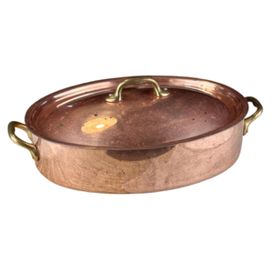 Marmite à fondue artisanale en cuivre pur avec doubles poignées et couvercle en laiton, plat à chafing chinois traditionnel pour restaurants commerciaux et usage domestique - Product Image 4