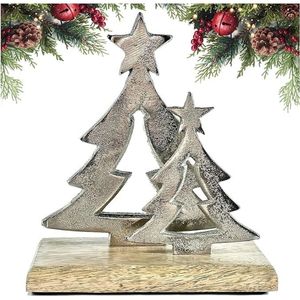 Figurines décoratives en métal en forme de sapin étoilé, style moderne, personnalisées par le fabricant, pour l'affichage intérieur des salons et les fêtes. - Product Image 5