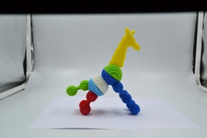 Figura de Jirafa de Safari Animal Divertido, Juguete Coleccionable de PVC/ABS, Regalo Educativo para Niños Mayores de 3 Años, Marca PLASTECH - Product Image 4