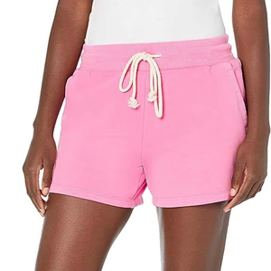 Top High Quality Women Sweat Short Custom Fitness Workout Fleece Women Shorts - Product Image 1